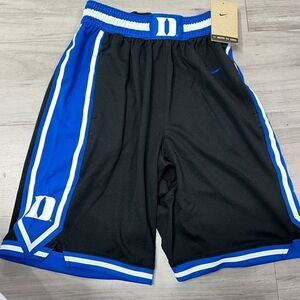New Kids Duke Blue Devils Nike Team Basketball Black Shorts Youth Cooper Flagg